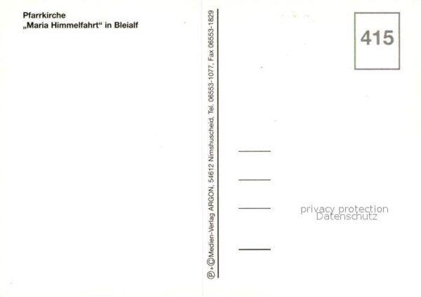 Bleialf Pfarrkirche Maria Himmelfahrt – Bild 2