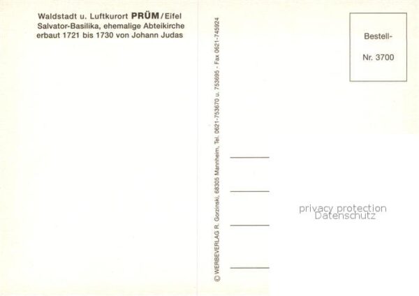 Pruem Eifel Salvator Basilika Abteikirche – Bild 2