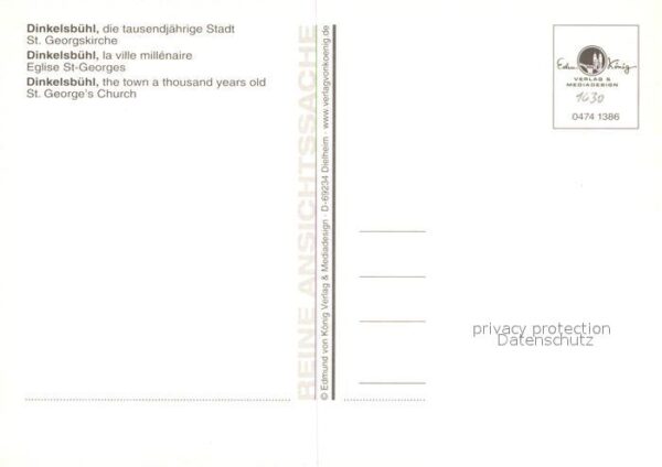 Dinkelsbuehl Sankt Georgskirche – Bild 2