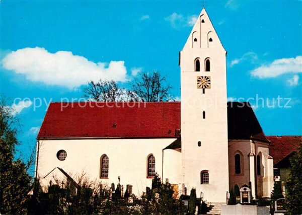 Gebrontshausen Wallfahrtskirche Maria auf dem Weißen B