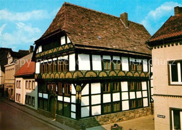 Hoexter Weser Adam und Eva Haus Ackerburgerhaus