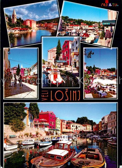 Losinj Stadtansichten Hafen