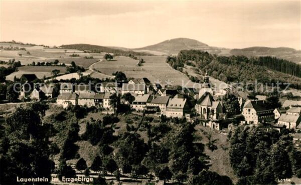 Lauenstein Erzgebirge Panorama