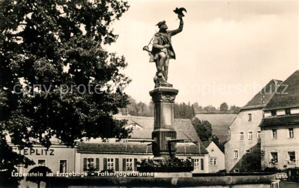 Lauenstein Erzgebirge Falkenjägerbrunnen