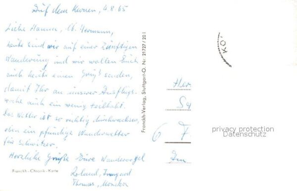 Fellbach Aussichtsturm Kernen Franckh Chronik Ka – Bild 2