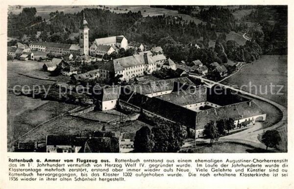 Rottenbuch Oberbayern Ehem. Augustiner Chorherrenstift Fliege