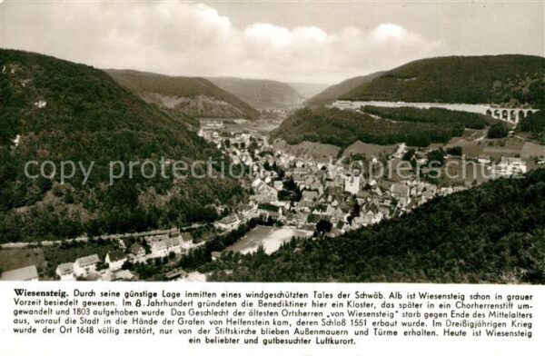 Wiesensteig Panorama Schwäbische Alb