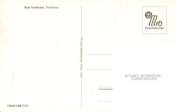 Bad Nauheim Teichhaus Ansicht vom See aus – Bild 2