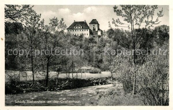 Bieberstein Sachsen Schloss an der Grabentour