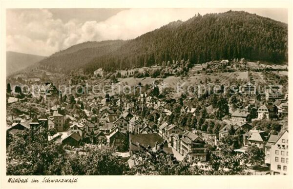 Bad Wildbad Panorama Kurort im Schwarzwald