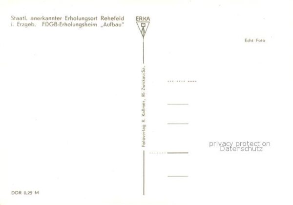 Rehefeld-Zaunhaus FDGB Erholungsheim Aufbau Landschaftspa – Bild 2