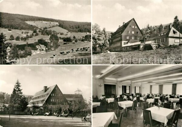 Rehefeld-Zaunhaus FDGB Erholungsheim Aufbau Landschaftspa