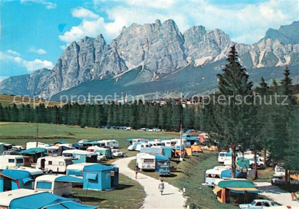 Cortina d Ampezzo Camping Dolomiti Campingplatz Dolomiten