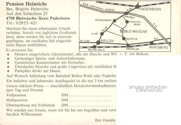 Bleiwaesche Pension Heinrichs Garten – Bild 2