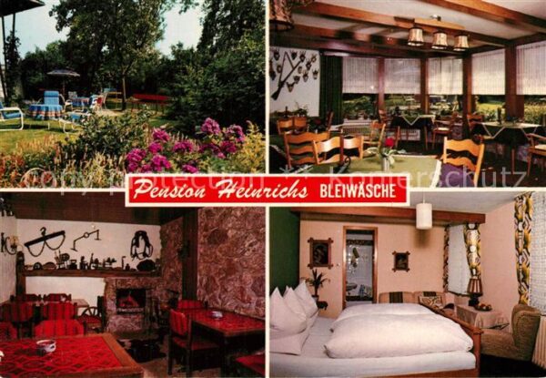 Bleiwaesche Pension Heinrichs Gaststätte Fremdenzim