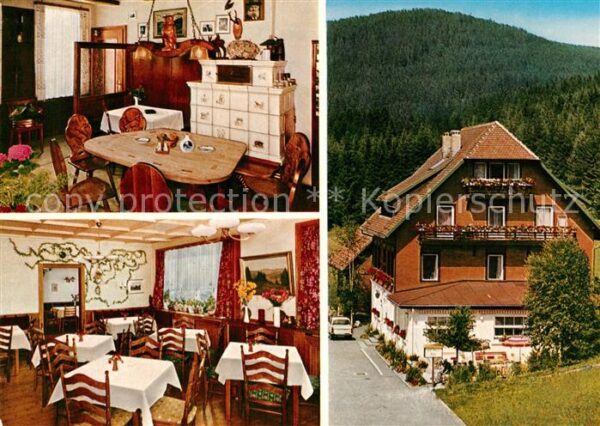 Breitnau Cafe Pension Faller Kurort im Schwarzwa