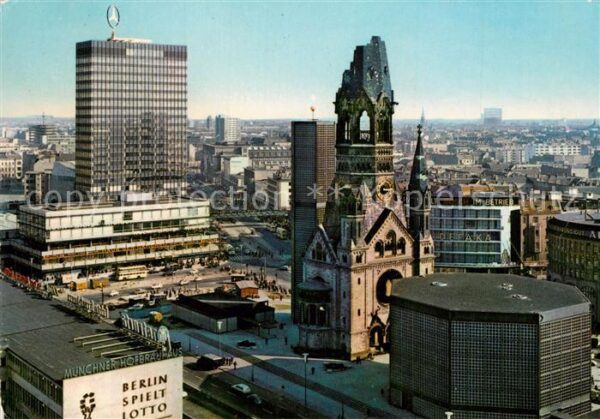 Berlin Europa Center Kaiser Wilhelm Gedächtnis