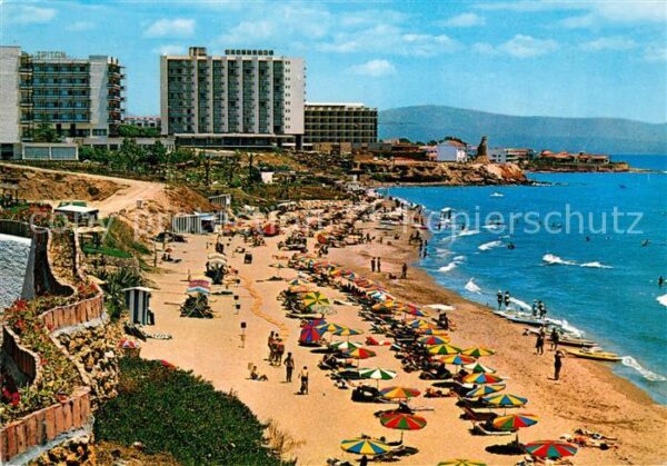 Torremolinos Vista panorámica desde Hotel Riviera