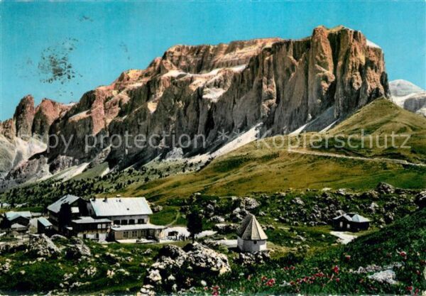 Rifugio Passo Sella Gruppo del Sella Sellerjoch Berghotel A