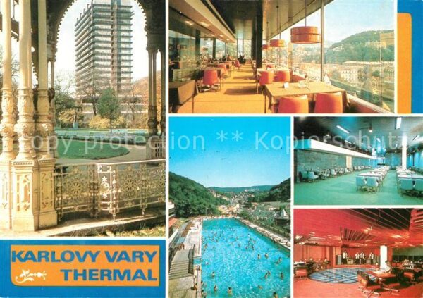 Karlovy Vary Lazenske sanatorium Thermal Thermalbad