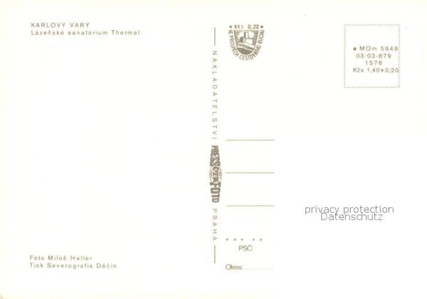 Karlovy Vary Lazenske sanatorium Thermal Thermalbad – Bild 2