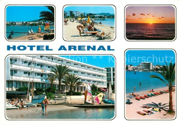 Sant Antoni Ibiza Hotel Arenal Strand Wassersport Sonnenu