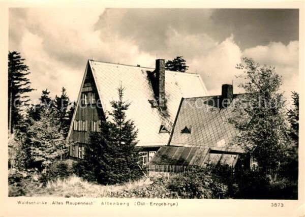 Altenberg Erzgebirge Waldschänke Altes Raupennest