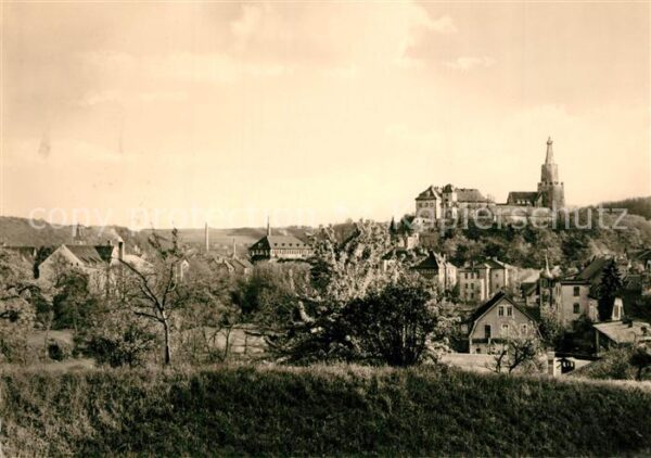 Weida Thueringen Blick zur Osterburg
