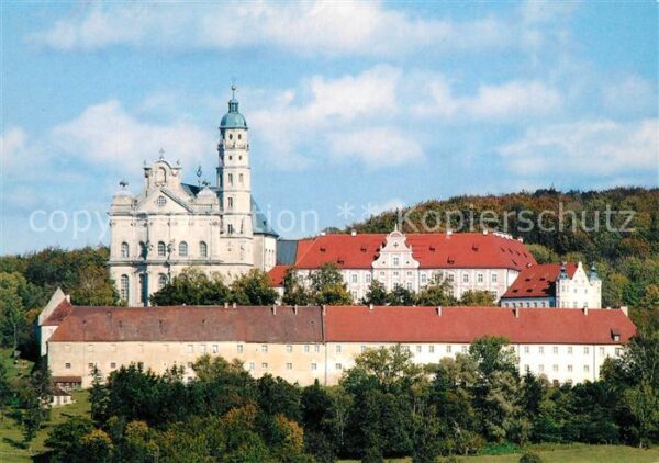 Neresheim Abtei Abteikirche 18. Jhdt.