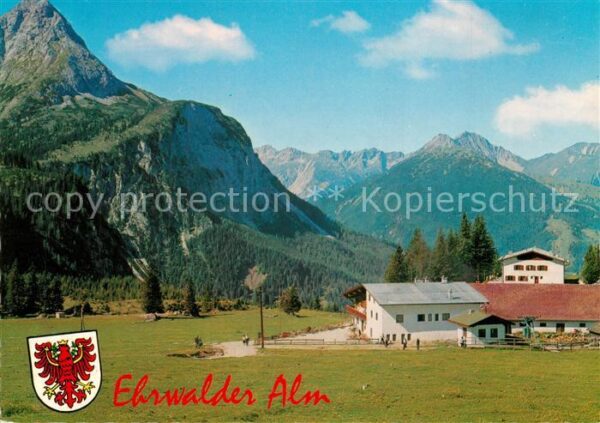 Ehrwald Tirol Ehrwalder Alm mit Sonnenspitze Lechtale