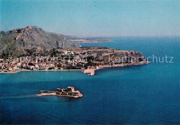 Nauplia Nauplion Fliegeraufnahme