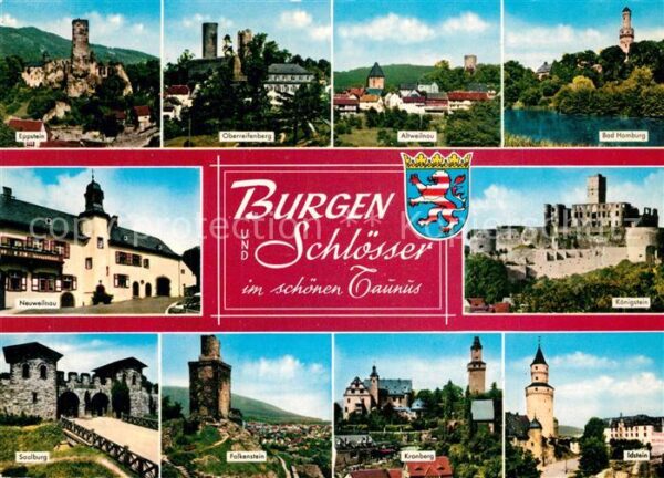 Bad Homburg Burgen und Schlösser im Taunus
