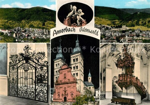 Amorbach Miltenberg Abteikirche Sankt Gangolf Kanzel gussei