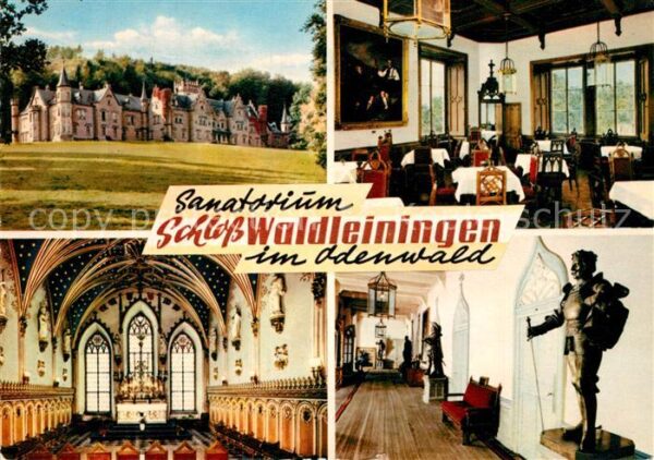 Ernsttal Baden Sanatorium Schloss Waldleiningen Kirche