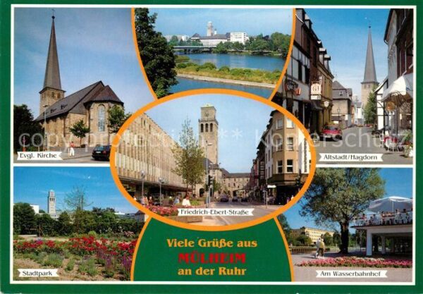 Muelheim Ruhr Kirche Stadtpark Altstadt Hagdorn Wasse