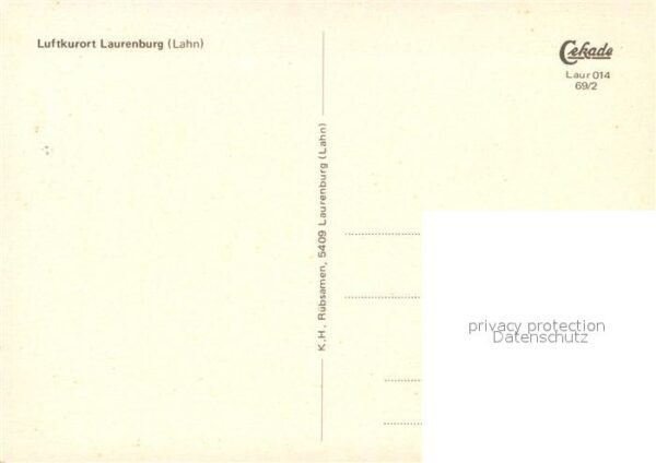 Laurenburg Panorama Luftkurort an der Lahn Eisenba – Bild 2