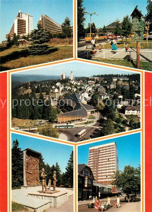 Oberhof Thueringen Hotel Panorama Oberer Hof FDGB Erholung