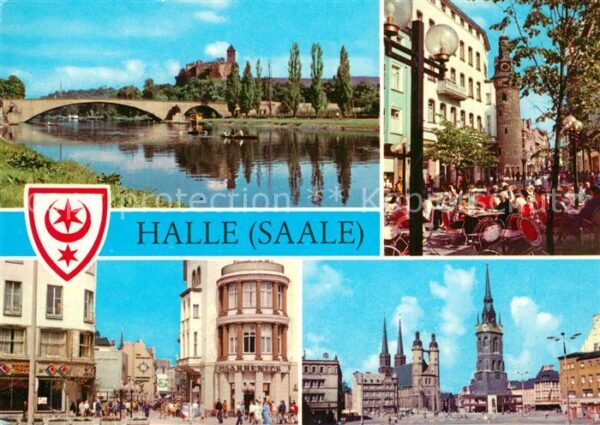 Halle Saale Burg Giebichenstein Klement Gottwald St
