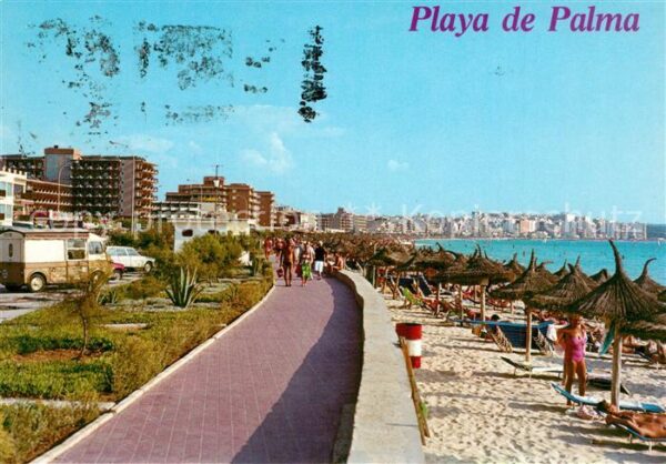 Playa de Palma Mallorca Strandpromenade