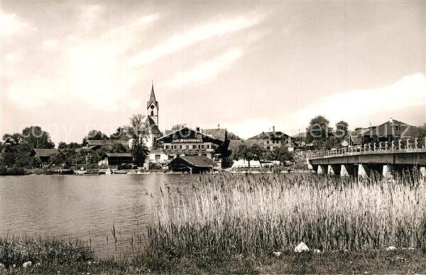 Seebruck Chiemsee Strandpartie