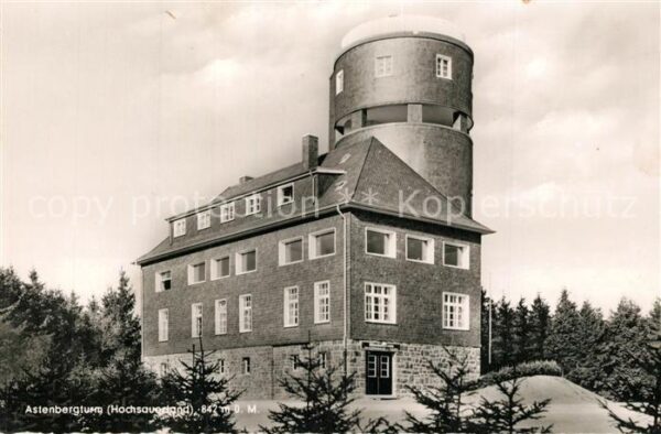 Astenberger Aussichtsturm Panorama Gaststätte Astenturm