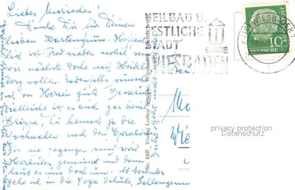 Wiesbaden Rathaus Nachtaufnahme – Bild 2