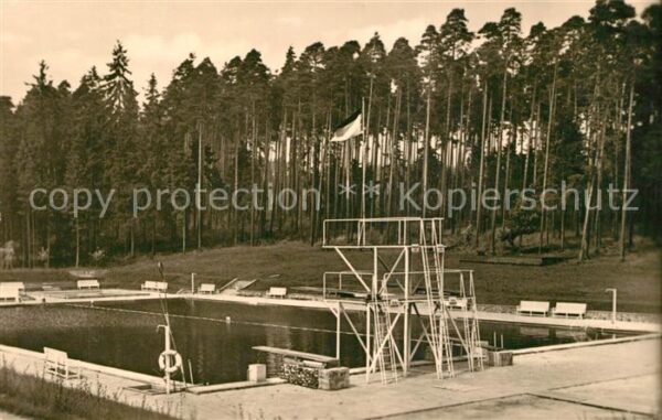 Blankenhain Thueringen Waldbad