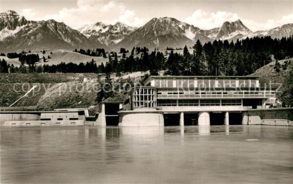 Rosshaupten Forggensee Großkraftwerk
