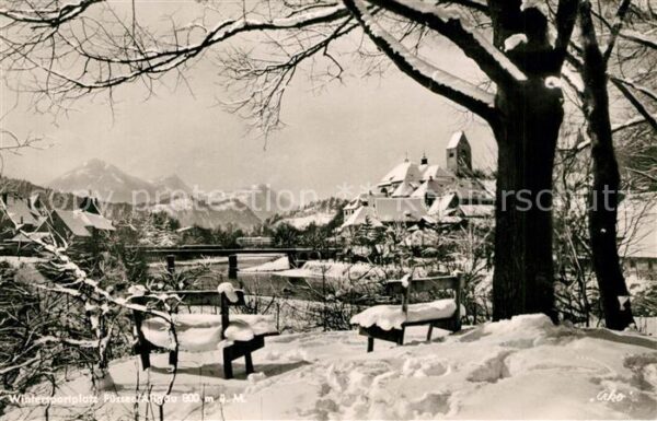 Fuessen Allgaeu Wintersportplatz