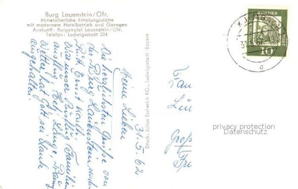 Lauenstein Oberfranken Burg – Bild 2