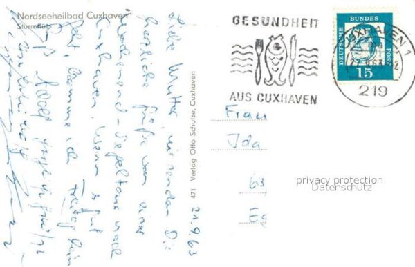 Cuxhaven Nordseebad Sturm – Bild 2