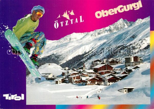 Obergurgl Soelden Tirol Winterlandschaft