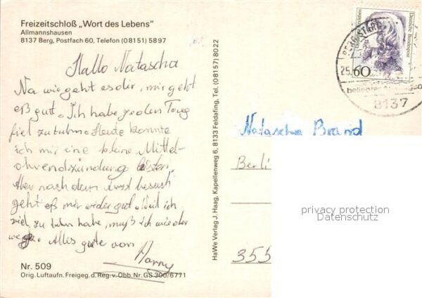 Berg Starnberg Freizeitschloss Wort des Lebens – Bild 2