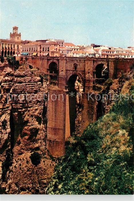 Ronda Andalucia El Tajo Brücke